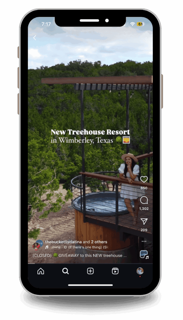 Luxury treehouse resort in Wimberley, Texas with scenic views and outdoor relaxing spaces.