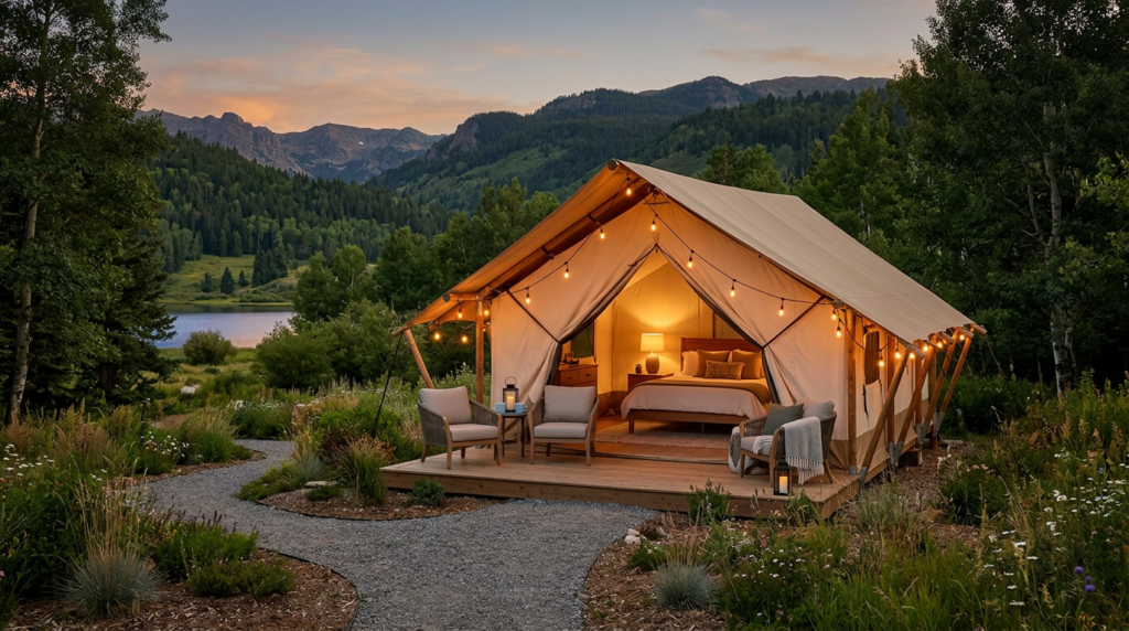 What Defines The Luxury Glamping Experience And How It Differs From Traditional Camping In Natural Settings